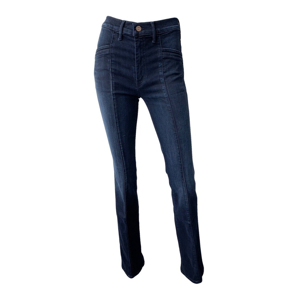 NWT The Slant Drama MOTHER 25 High Rise Bootcut After Party Wash Stretch Denim